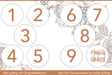 Aktuelle Wochenkarte